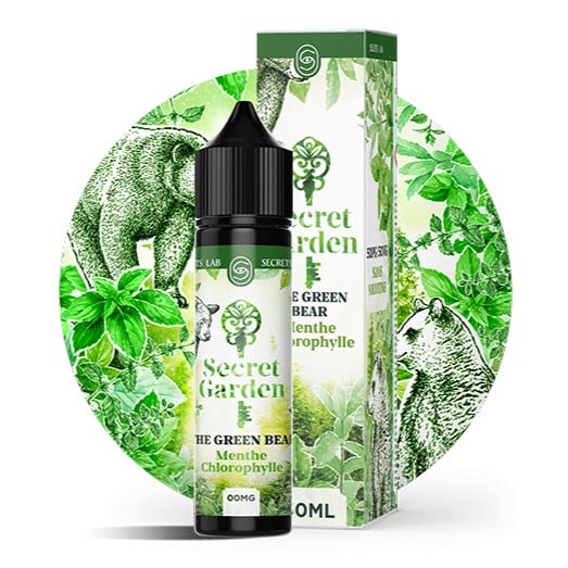 E-liquide The Green Bear 50 ml – Secret Garden – Secret’s Lab