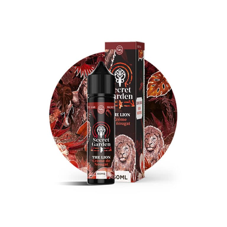 E-liquide The Lion 50 ml – Secret Garden – Secret’s Lab