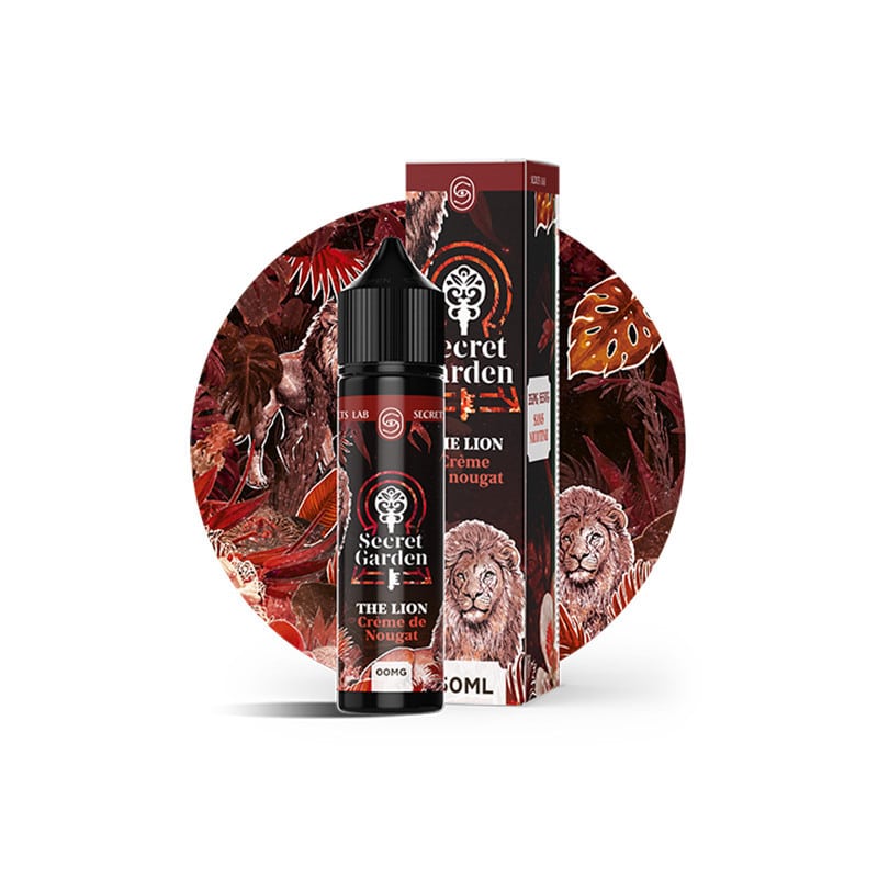 E-liquide The Lion 50 ml – Secret Garden – Secret’s Lab