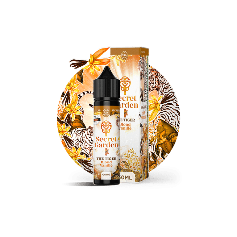 E-liquide The Tiger 50 ml – Secret Garden – Secret’s Lab