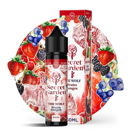 E-liquide The Wolf 50 ml – Secret Garden – Secret’s Lab