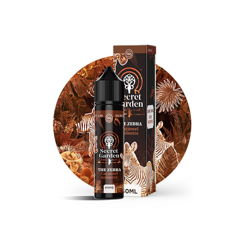 E-liquide The Zebra 50 ml – Secret Garden – Secret’s Lab