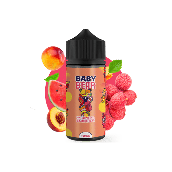 watermelon-peach-lychee-100ml-baby-bear