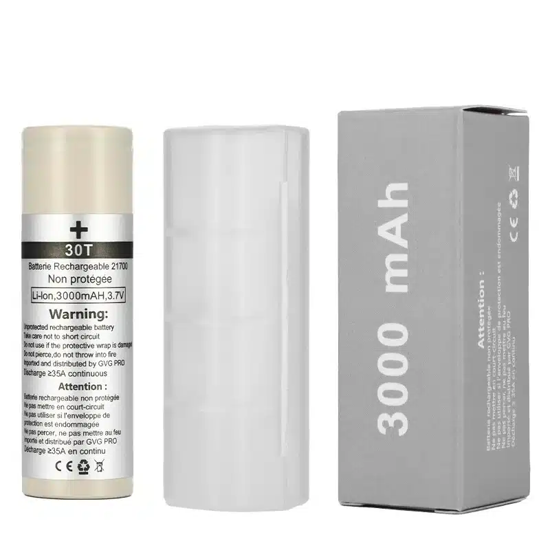 accu Samsung 30T 21700 3000 mAh batterie cigarette électronique