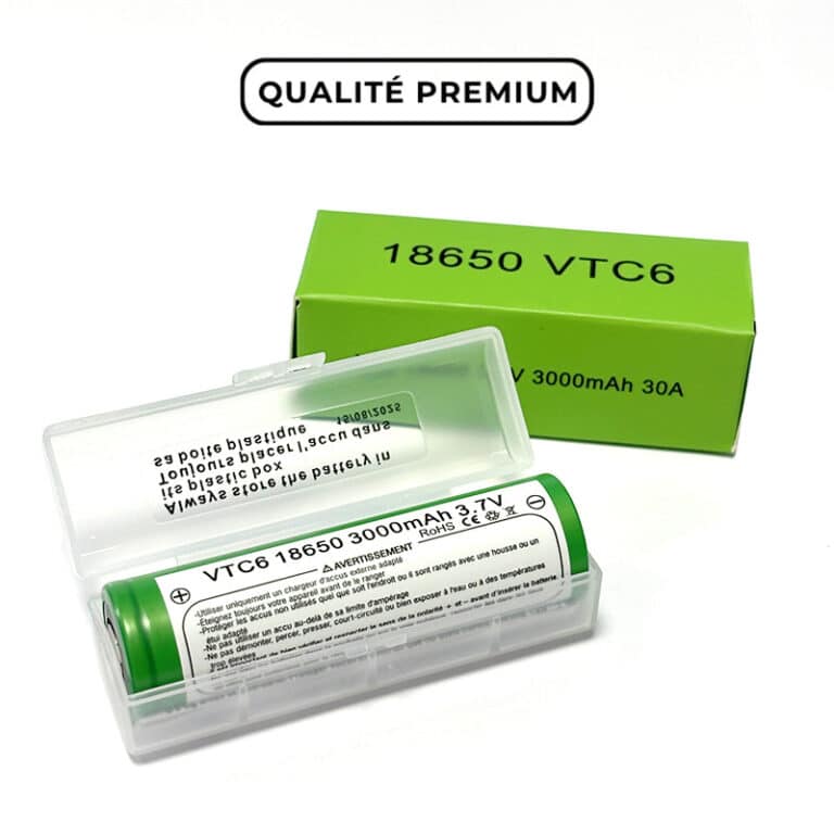 accu Sony VTC6 18650 3000 mAh batterie cigarette électronique