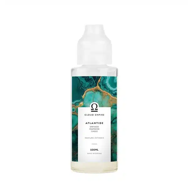 e-liquide FUU Cloud Empire Atlantide 100 ml fruité frais grenade framboise cassis