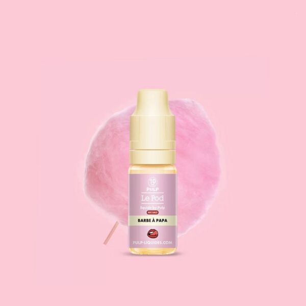 e-liquide Barbe à Papa 10 ml Le Pod Liquide by Pulp sels de nicotine