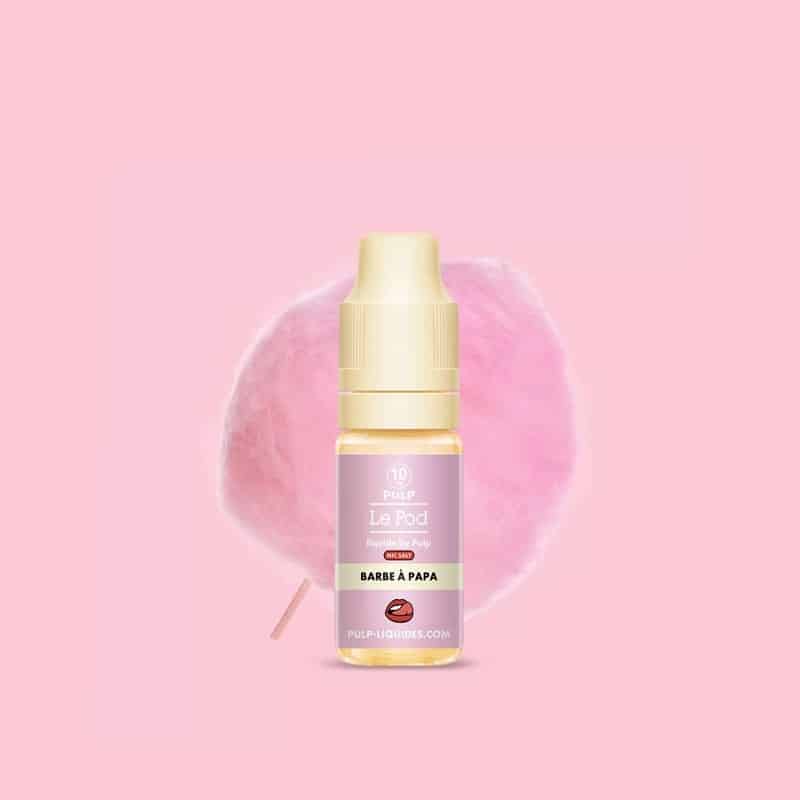 e-liquide Barbe à Papa 10 ml Le Pod Liquide by Pulp sels de nicotine