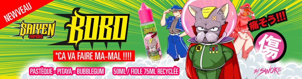 E-liquide Bobo 50ml Saiyen Vapors 2 bobo-banniere-1900x500