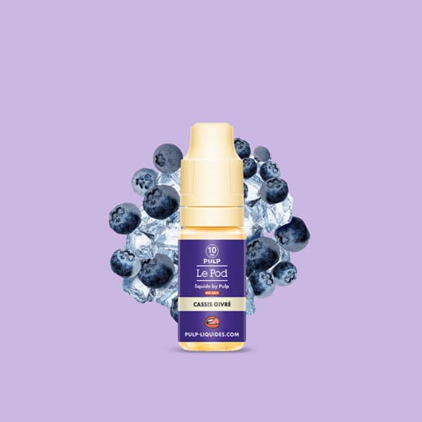 e-liquide Cassis Givré 10 ml Le Pod Liquide by Pulp sels de nicotine