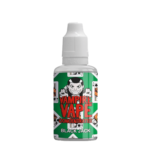 concentré Black Jack 30 ml Vampire Vape réglisse anis menthol