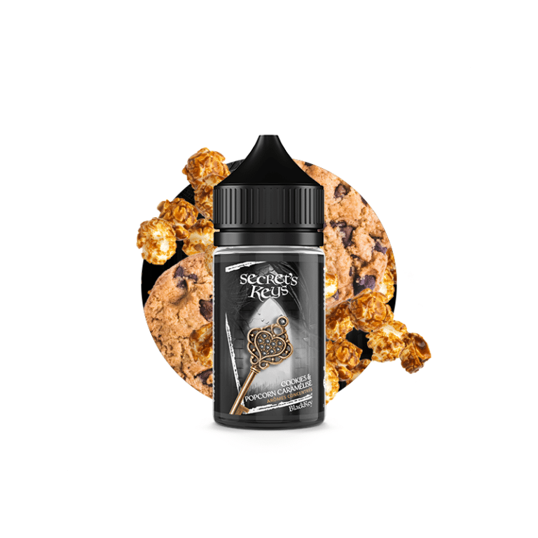 concentré Black Key 30 ml Secret’s Keys cookie pop corn caramel
