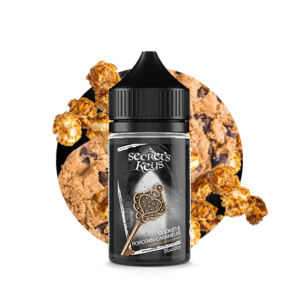 concentré Black Key 30 ml Secret’s Keys cookie pop corn caramel
