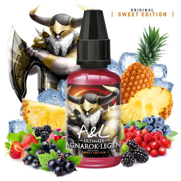 concentré Ragnarok Legend Sweet Edition 30 ml Ultimate fruits rouges cassis ananas frais
