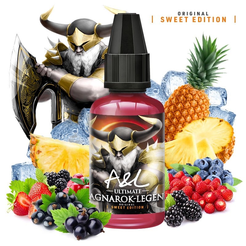 concentré Ragnarok Legend Sweet Edition 30 ml Ultimate fruits rouges cassis ananas frais