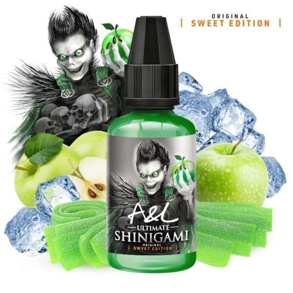 concentré Shinigami Sweet Edition 30 ml Ultimate pomme verte bonbon frais