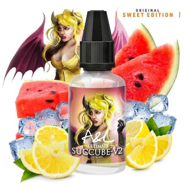 concentré Succube V2 Sweet Edition 30 ml Ultimate pastèque citron fruits noirs frais
