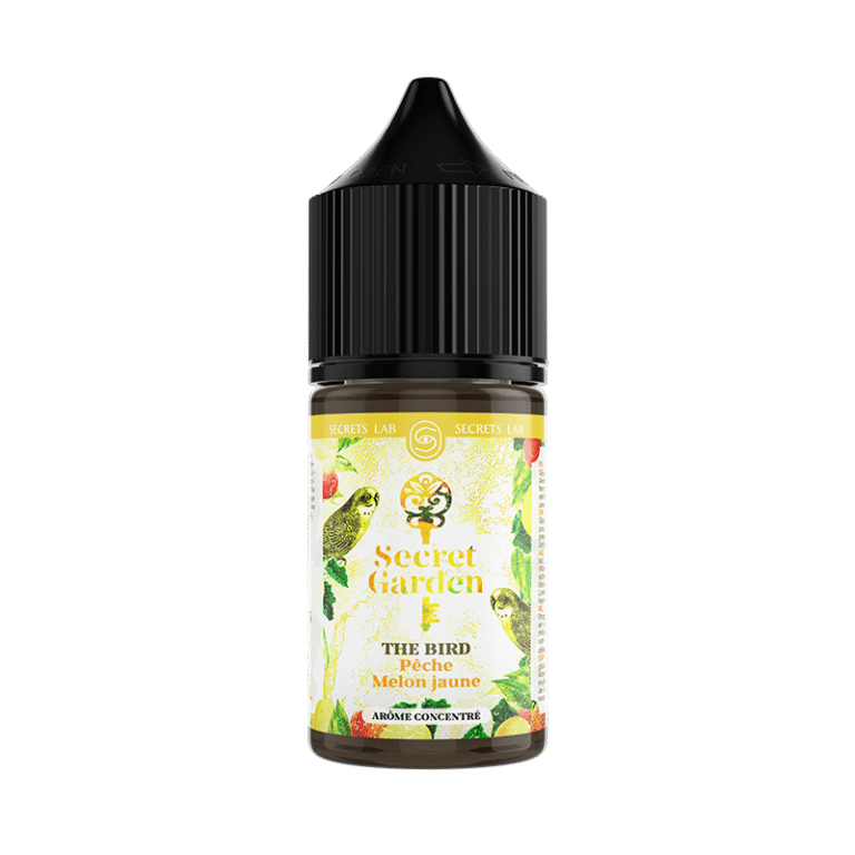 concentré The Bird 30 ml Secret Garden pêche melon jaune