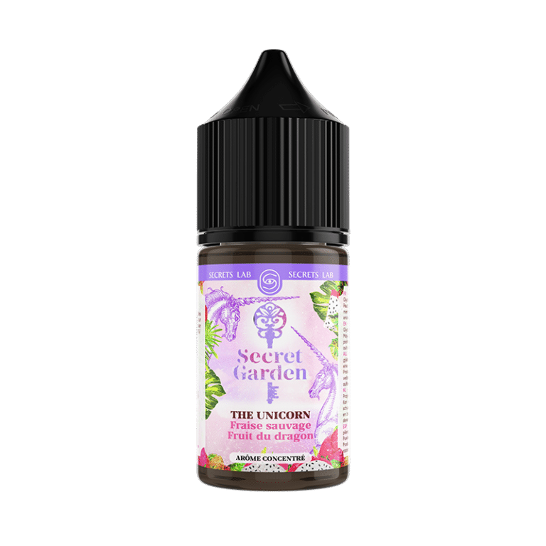 concentré The Unicorn 30 ml Secret Garden fraise sauvage fruit du dragon