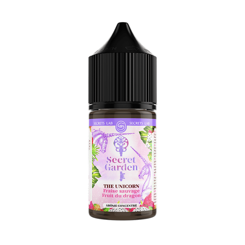 concentré The Unicorn 30 ml Secret Garden fraise sauvage fruit du dragon