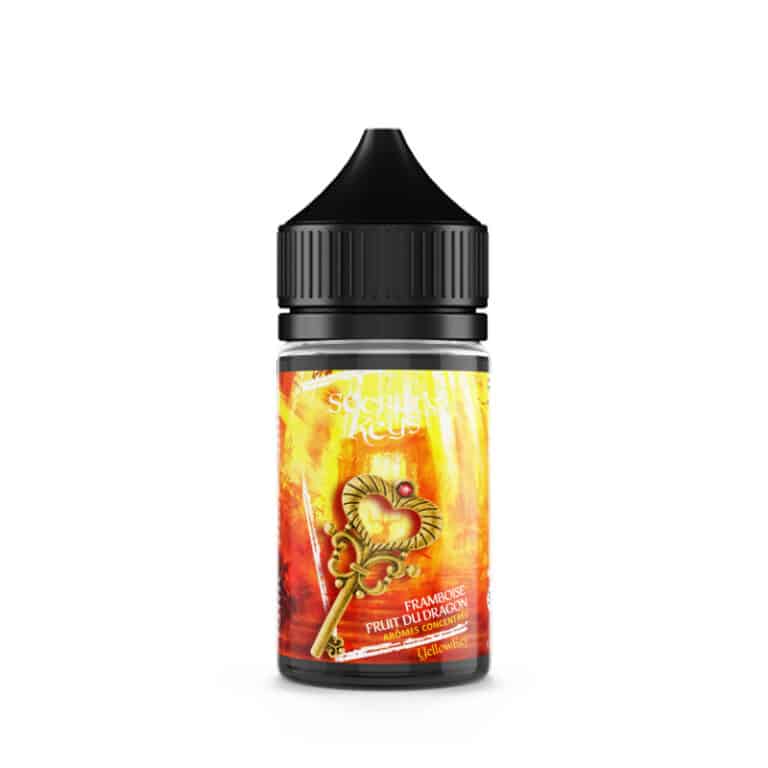 concentré Yellow Key 30 ml Secret’s Keys cactus citron fruit du dragon framboise