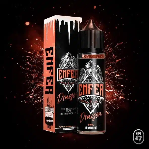 e-liquide ENFER Dragon 50 ml fruit du dragon fraise fruité