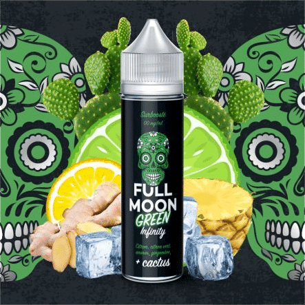 e-liquide Green Infinity 50 ml Full Moon ananas citron cactus fruité frais