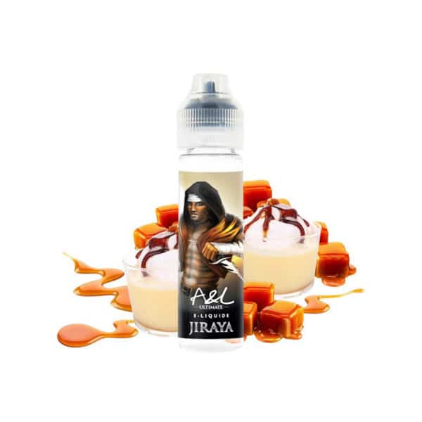 e-liquide Jiraya 50 ml Ultimate Arômes et Liquides île flottante caramel