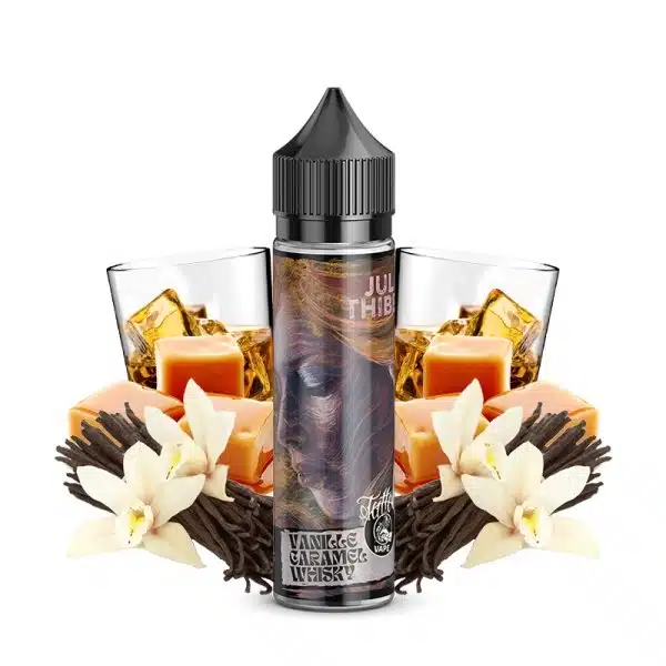 e-liquide Tattoo Vape Julien Thibers Vanille Caramel Whisky 50 ml gourmand boisson