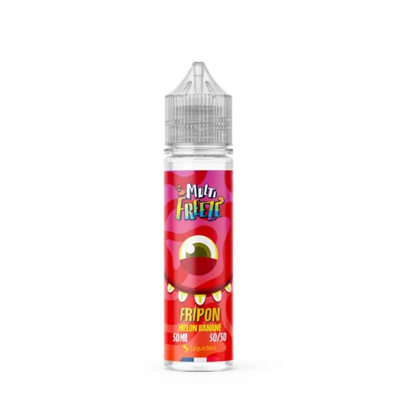 e-liquide Multi Freeze Fripon Melon Banane 50 ml Liquideo fruité glacé