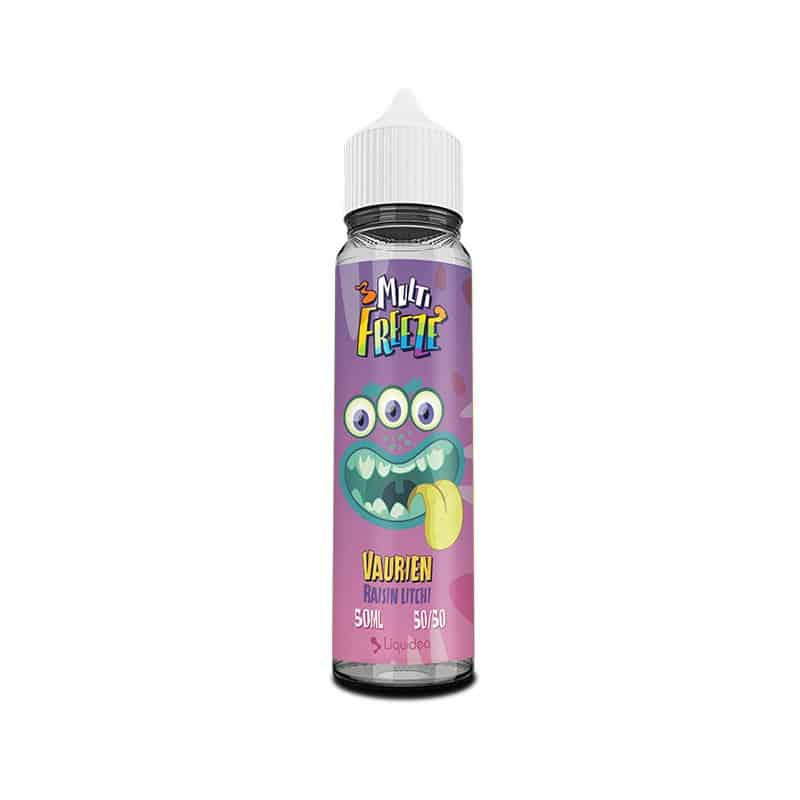 e-liquide Multi Freeze Vaurien Raisin Litchi 50 ml Liquideo fruité glacé