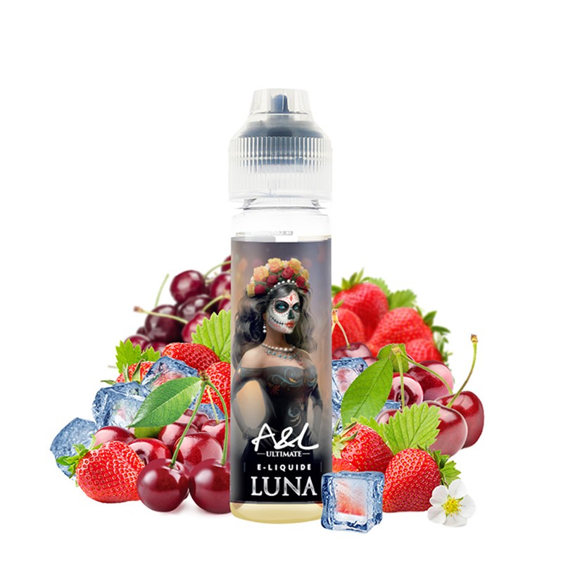 e-liquide Luna 50 ml Ultimate Arômes et Liquides fraise cerise fraîche