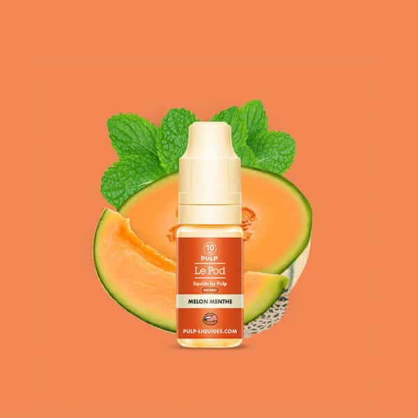 e-liquide Melon Menthe 10 ml Le Pod Liquide by Pulp sels de nicotine