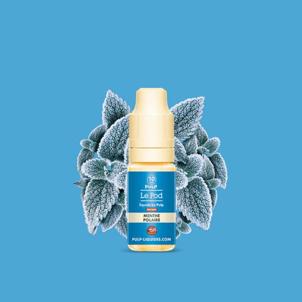 e-liquide Menthe Polaire 10 ml Le Pod Liquide by Pulp sels de nicotine