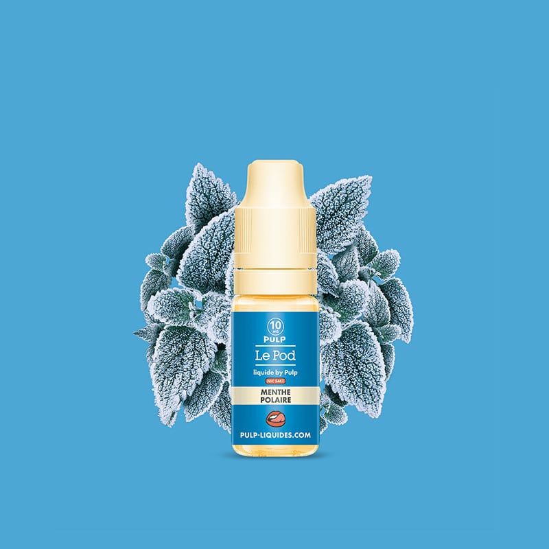 e-liquide Menthe Polaire 10 ml Le Pod Liquide by Pulp sels de nicotine
