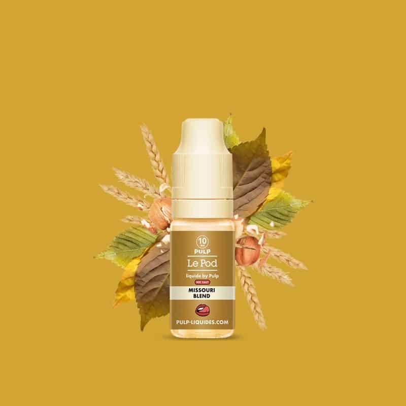 e-liquide Missouri Blend 10 ml Le Pod Liquide by Pulp sels de nicotine