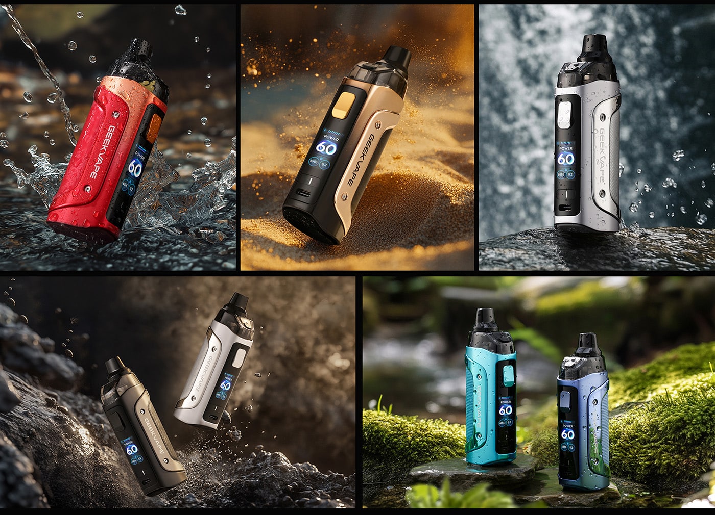 Pod Aegis Boost 3 Geekvape Pod robuste IP68, airflow réglable 1 Pod GeekVape Aegis Boost 3 IP68