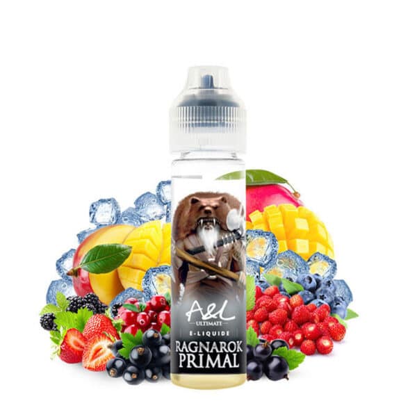 e-liquide Ragnarok Primal 50 ml Ultimate Arômes et Liquides fruits rouges mangue frais