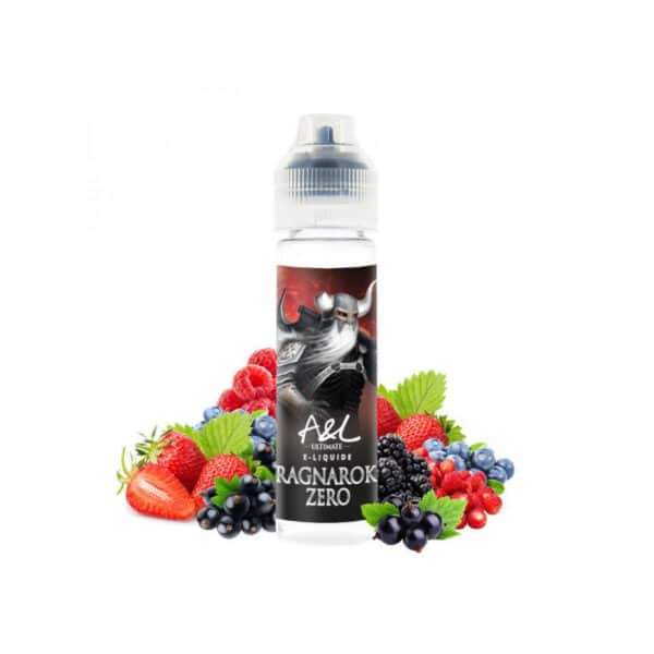 e-liquide Ragnarok Zéro 50 ml Ultimate Arômes et Liquides fruits rouges sans fraîcheur