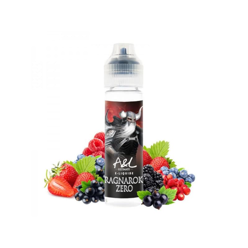 e-liquide Ragnarok Zéro 50 ml Ultimate Arômes et Liquides fruits rouges sans fraîcheur