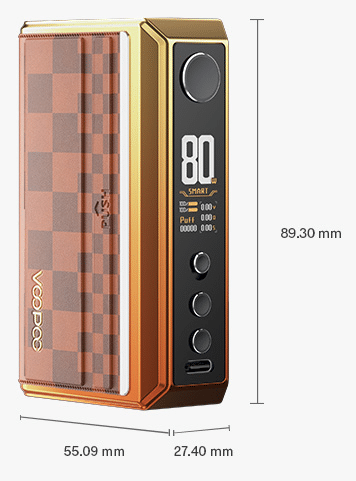 Box Drag 5 Voopoo - Mod 177W Double Accu 1 Dimension Drag 5 Voopoo Box