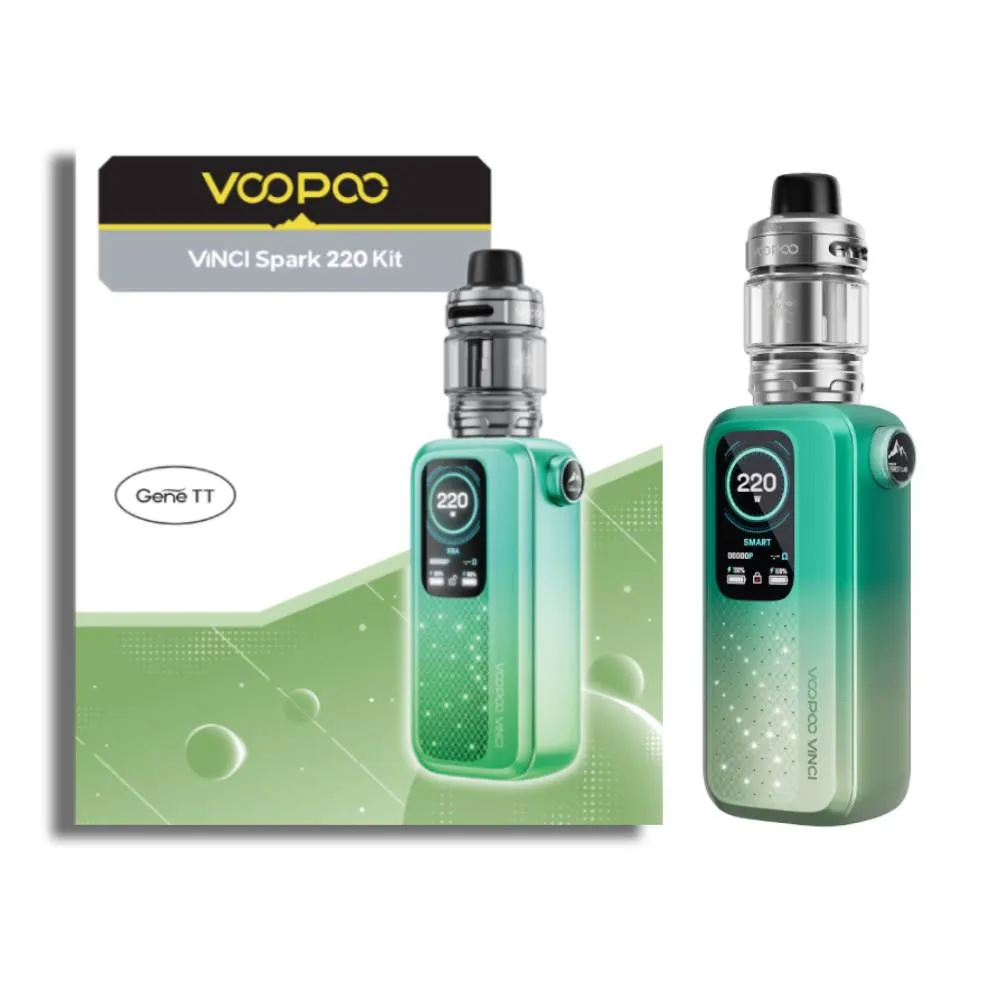 Voopoo Vinci Spark220 écran TFT 1.47\" kit complet