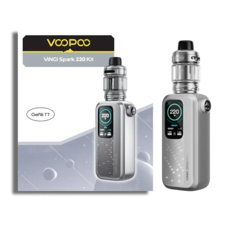 Kit Voopoo Vinci Spark 220 W double accu 18650 UFORCE-X Tank