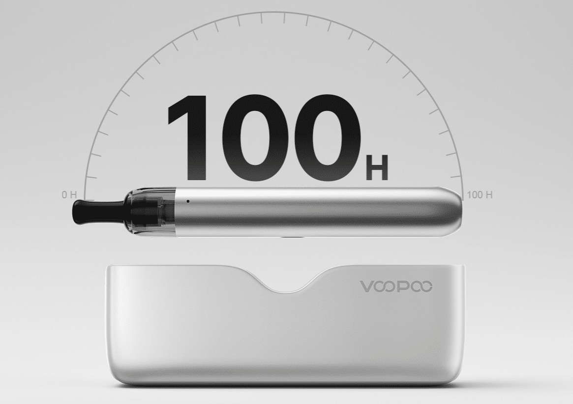Kit Doric Galaxy Voopoo - Pod 500mAh Powerbank 1800mAh 1 Autonomie du Kit de la Doric Galaxy de VOOPOO