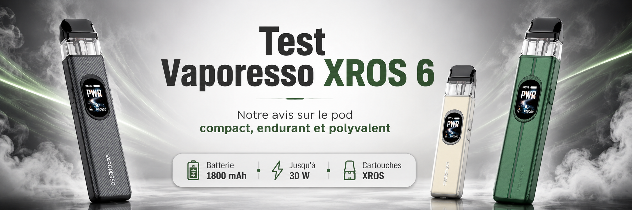 Test xros 6 vaporesso